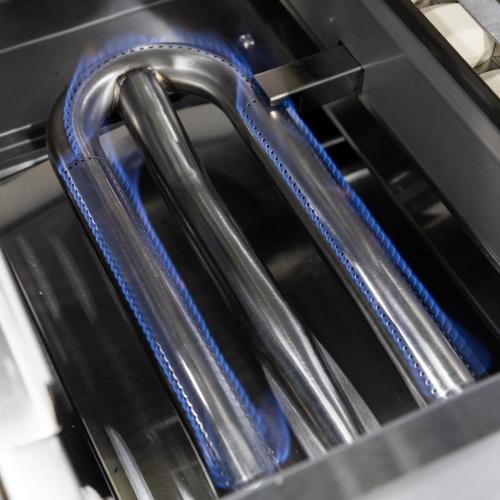 Summerset Grills TRL Pro 32 Inch 3 Burner Freestanding Natural Gas Grill with Rear Infrared Burner on Deluxe Cart