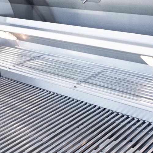 Summerset Grills TRL Pro 32 Inch 3 Burner Freestanding Natural Gas Grill with Rear Infrared Burner on Standard Cart