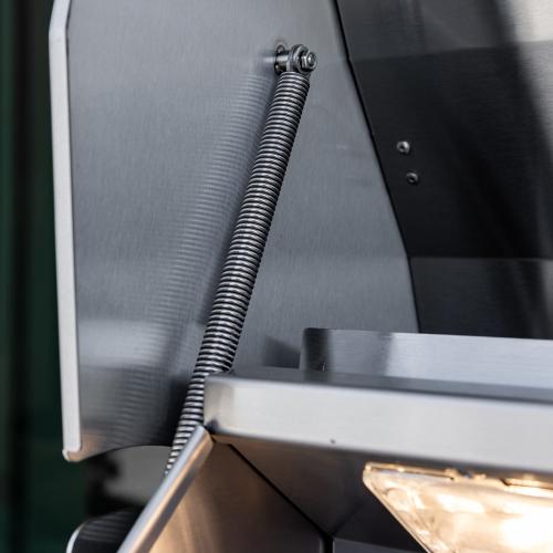 Summerset Grills TRL Pro 32 Inch 3 Burner Freestanding Propane Gas Grill with Rear Infrared Burner on Standard Cart