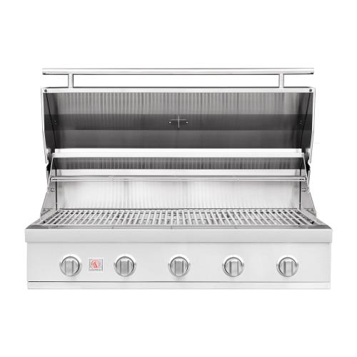 Summerset Grills Sizzler 40 Inch 5 Burner Built In Propane Gas Grill