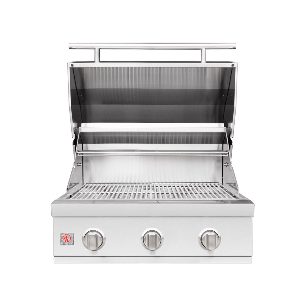 Summerset Grills Sizzler 25 Inch 3 Burner Built In Natural Gas Grill