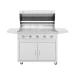 Summerset Grills Sizzler 40 Inch 5 Burner Freestanding Propane Gas Grill on Standard Cart