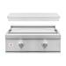 Summerset Grills Pro Series 30 Inch 2 Burner Built In Natural Gas Commercial Style Flat Top Griddle