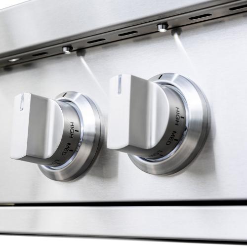 Summerset Grills Pro 60000 BTU Built In Natural Gas Power Burner with LED Lighting  and  Stainless Steel Lid