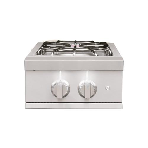 Summerset Grills Pro 60000 BTU Built In Natural Gas Power Burner with LED Lighting  and  Stainless Steel Lid