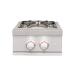 Summerset Grills Pro 60000 BTU Built In Natural Gas Power Burner with LED Lighting  and  Stainless Steel Lid