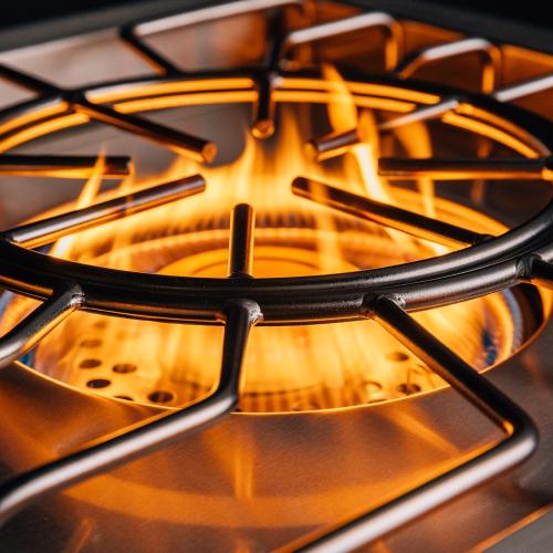 Summerset Grills Pro 60000 BTU Built In Natural Gas Power Burner with LED Lighting  and  Stainless Steel Lid