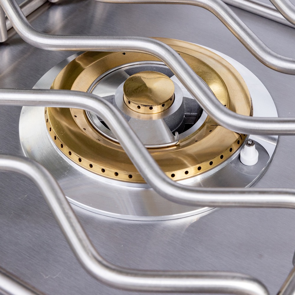 Summerset Grills 15000 BTU Drop In Propane Gas Single Side Burner with Removable Hinged Lid