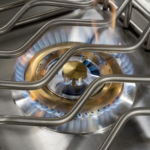 Summerset Grills 15000 BTU Drop In Propane Gas Single Side Burner with Removable Hinged Lid