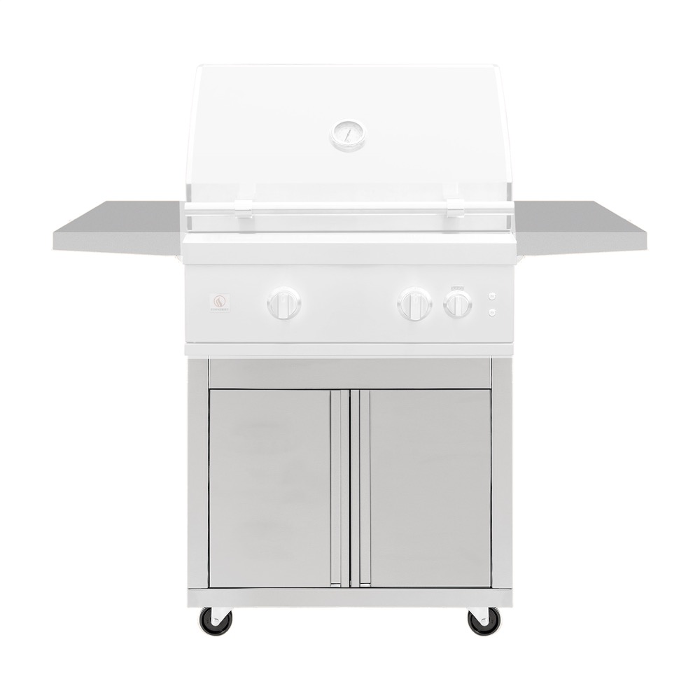 Summerset Grills Deluxe Cart for 30 Inch Quest Gas Grill   Cart Only