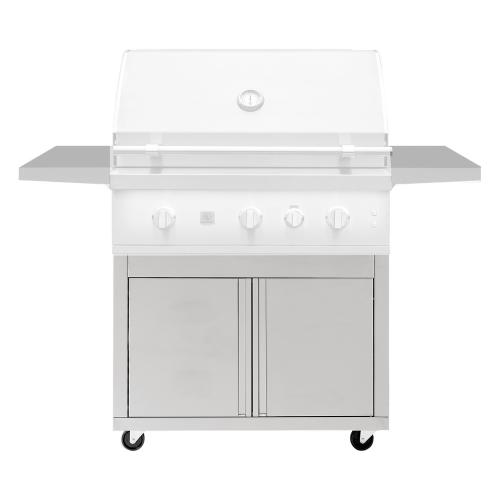 Summerset Grills Deluxe Cart for 36 Inch Quest Gas Grill   Cart Only