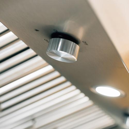 Summerset Grills 36 Inch Stainless Steel Outdoor Rated Vent Hood with 1000 CFM Motor and Mounting Bracket