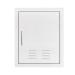 Summerset Grills 18 Inch Stainless Steel Left Hinged Flush Mount Vented Vertical Single Access Door