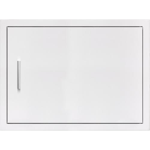 Summerset Grills 27 Inch Stainless Steel Masonry Mount Reversible Hinged Horizontal Single Access Door
