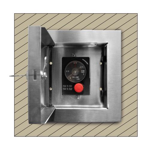 Summerset Grills Locking Cabinet for ESTOP1 0H  and  ESTOP2 5H Timers