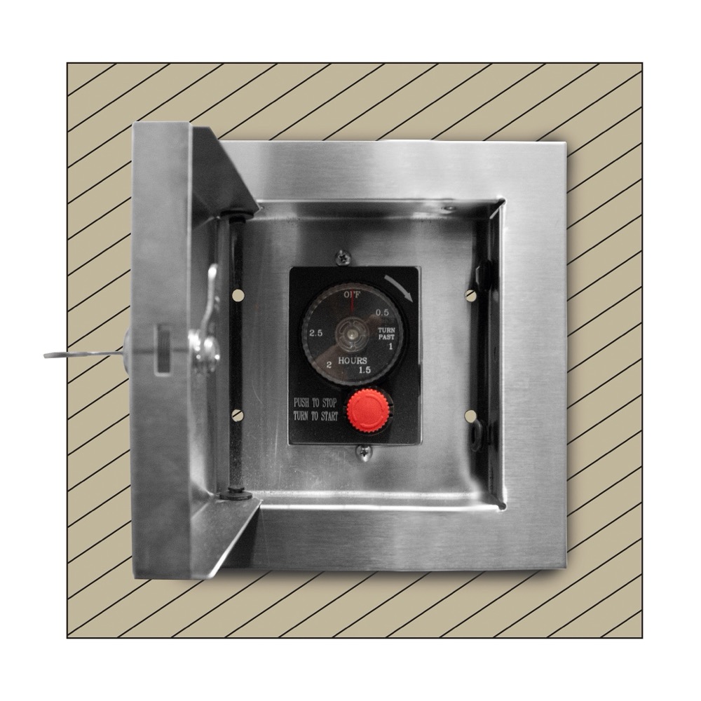 Summerset Grills Locking Cabinet for ESTOP1 0H  and  ESTOP2 5H Timers