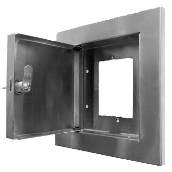 Summerset Grills Locking Cabinet for ESTOP1 0H and ESTOP2 5H Timers ESTOP LC KIT Side350