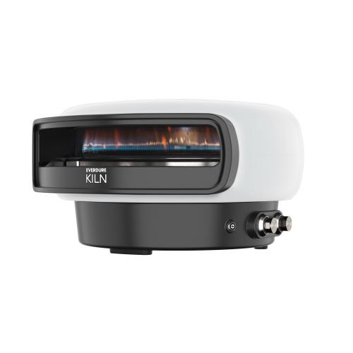 Everdure by Heston KILN R Series 2 Burner Natural Gas Powered Countertop Pizza Oven   Stone