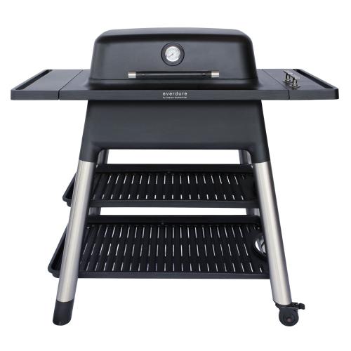 Everdure by Heston FORCE 48 Inch Freestanding 2 Burner Propane Gas Grill   Black