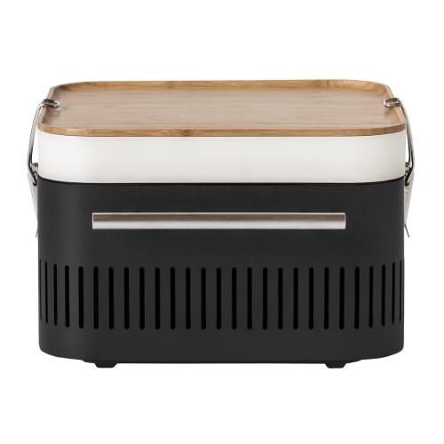Everdure by Heston CUBE 17 Inch Portable Charcoal Grill   Black
