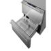 Freezer Drawers with Stainless Steel Cabinet