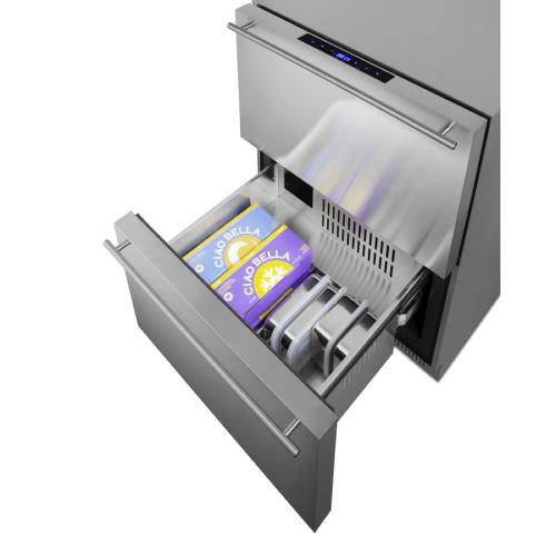 Freezer Drawers with Stainless Steel Cabinet