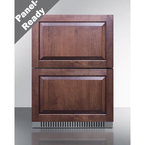 Freezer Drawers with Stainless Steel Cabinet