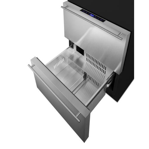 Freezer Drawers with Black Cabinet