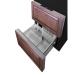 Freezer Drawers with Black Cabinet