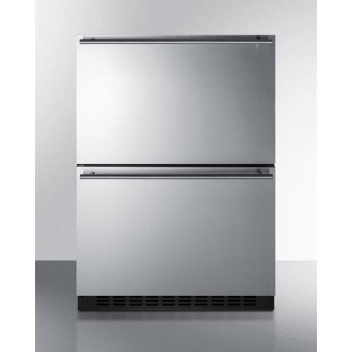 Freezer Drawers with Black Cabinet
