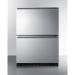 Freezer Drawers with Black Cabinet