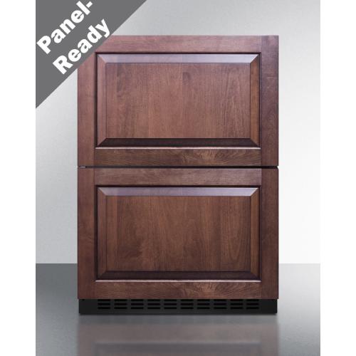 Freezer Drawers with Black Cabinet