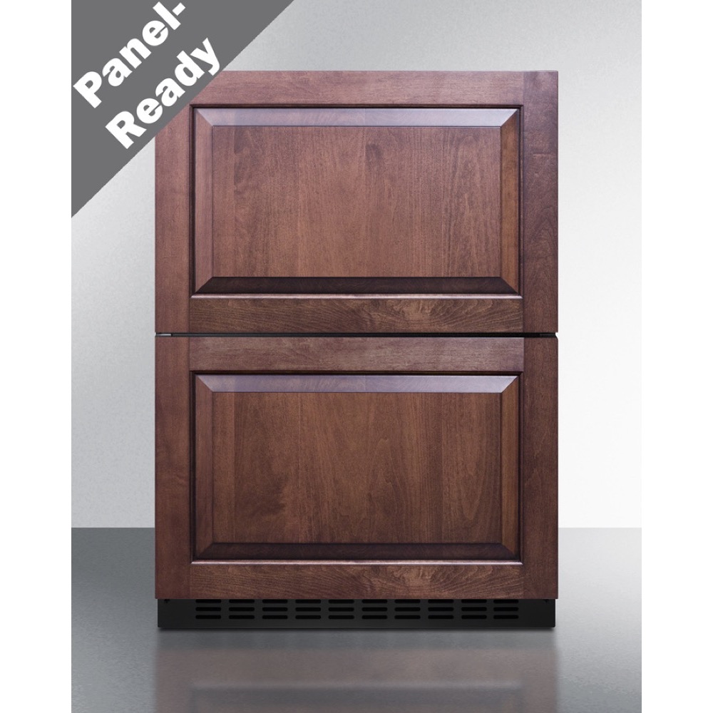 Freezer Drawers with Black Cabinet
