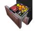 Freezer Drawers with Black Cabinet