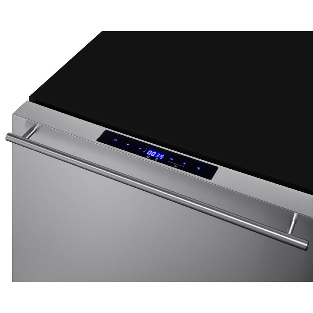 Freezer Drawers with Black Cabinet