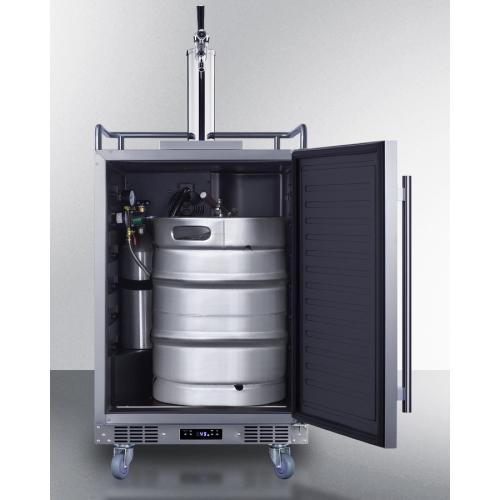 Summit Commercial 24 Inch 56 Cu Ft