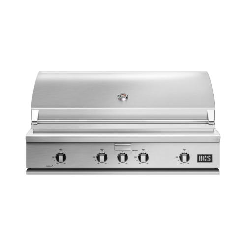 DCS 48 Inch 4 Burner Series 7 Built In Propane Gas Grill with Integrated Smoker Box Burner