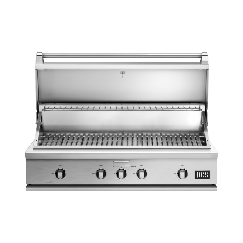 DCS 48 Inch 4 Burner Series 7 Built In Propane Gas Grill with Integrated Smoker Box Burner