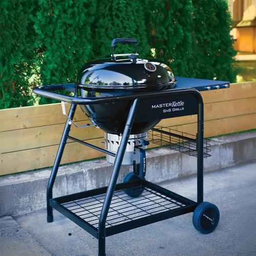 SNS Grills Slow N Sear MasterKettle 22 Inch Charcoal Grill  Smoker