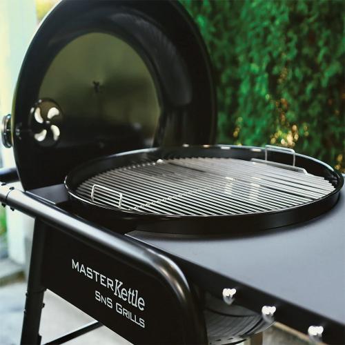 SNS Grills Slow N Sear MasterKettle 22 Inch Charcoal Grill  Smoker