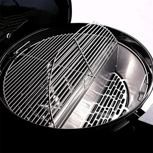 SNS Grills Slow N Sear 22 Inch Original Charcoal Kettle Grill  and  Smoker