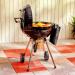 SNS Grills Slow N Sear 22 Inch Original Charcoal Kettle Grill  and  Smoker
