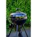 SNS Grills Slow N Sear 22 Inch Black Edition Charcoal Kettle Grill  and  Smoker