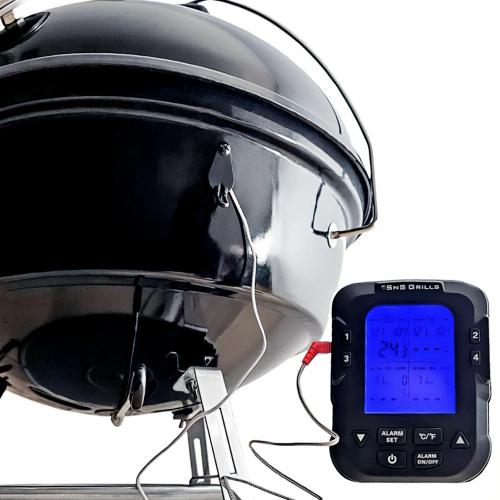 SNS Grills Home N Roam 18 Inch Travel Charcoal Kettle Grill