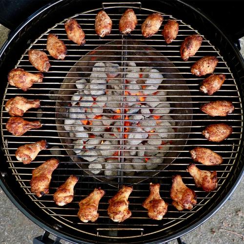 SNS Grills Slow N Sear FireBaskets 2 in 1 Charcoal Baskets and Water Pan