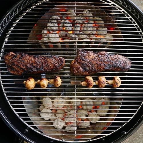 SNS Grills Slow N Sear FireBaskets 2 in 1 Charcoal Baskets and Water Pan