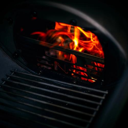 SNS Grills Slow N Sear Offset Smoker Charcoal Basket  Water Wall Moveable Grill Water Reservoir Pan