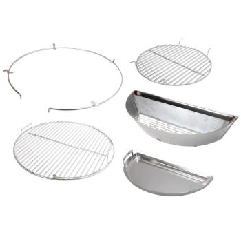 SNS Grills Slow N Sear Cooking System for Large Big Green Egg350