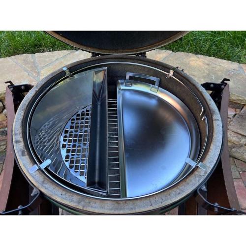 SNS Grills Slow N Sear Cooking System for Large Big Green Egg