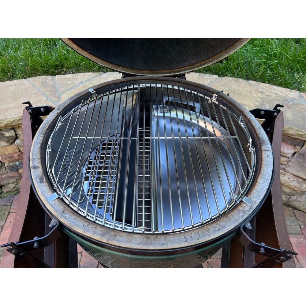 SNS Grills Slow N Sear Cooking System for Large Big Green Egg